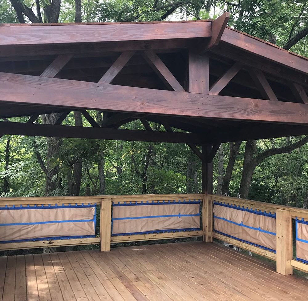 Sean Hadden Painting provides professional deck, fence, and wood refinishing services in Carmel, IN.